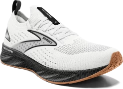 BROOKS Men's Levitate Stealthfit 6 (121 - White/Black) -Boutique Sports Fashion Store D6CAF521 830F 4473 9BDD 0FD5CE8F72DB