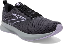 BROOKS Women's Levitate 5 (080 - Ebony/Black/Lilac) -Boutique Sports Fashion Store DC8E74C7 64FD 4F4C B2DF 71619C42C770