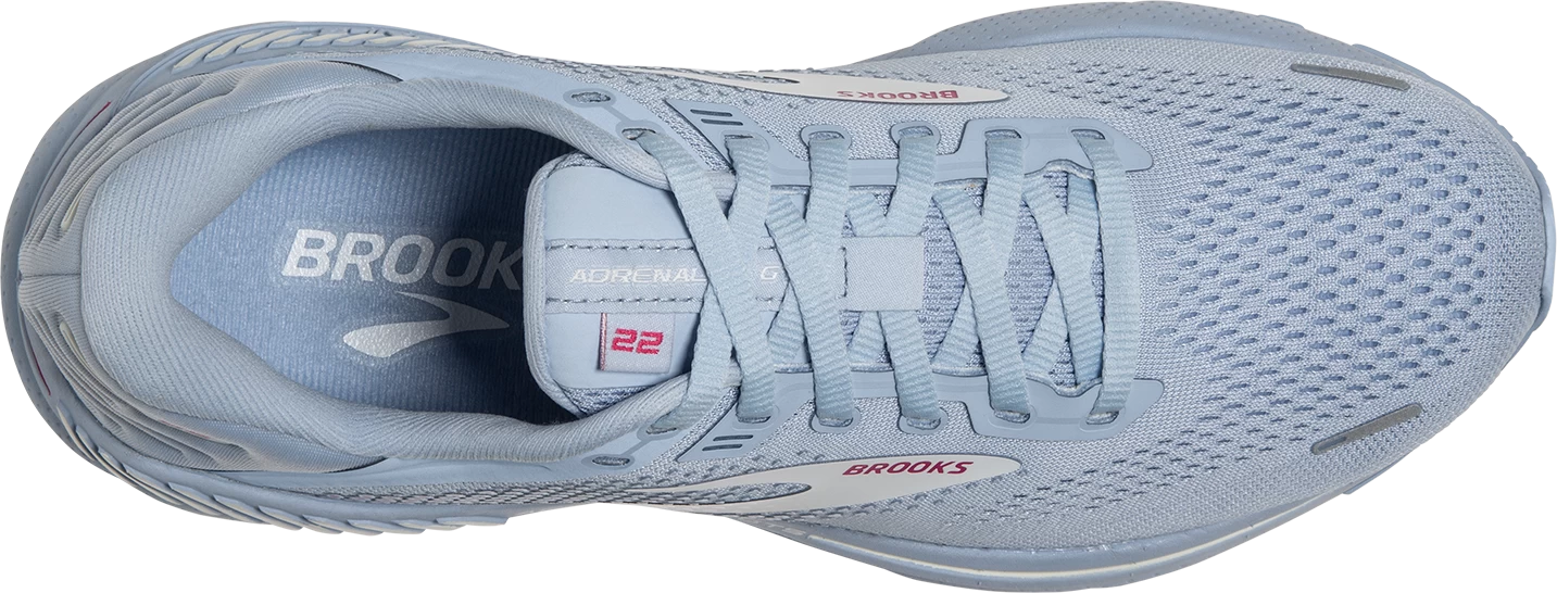 BROOKS Women's Adrenaline GTS 22 (427 - Kentucky Blue/White/Rose) 5 BROOKS Women's Adrenaline GTS 22 (427 - Kentucky Blue/White/Rose) - Image 5