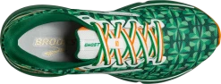 BROOKS Men's Ghost 15 “Run Lucky” (371 - Green/White/Orange) -Boutique Sports Fashion Store EDB54A67 B478 4A36 9DB7 D0BEAB5BE17D