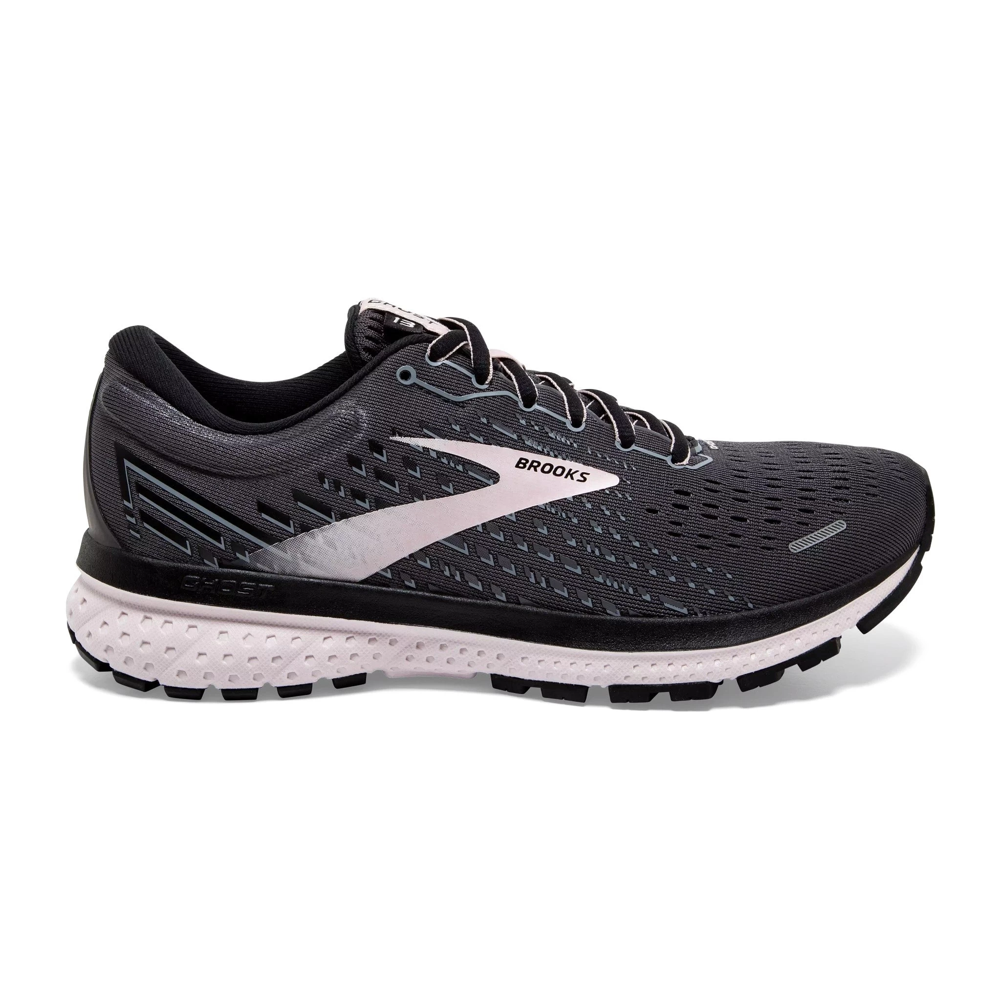 BROOKS Women's Ghost 13 (062 - Black/pearl/hushed Violet) 1 BROOKS Women's Ghost 13 (062 - Black/pearl/hushed Violet)