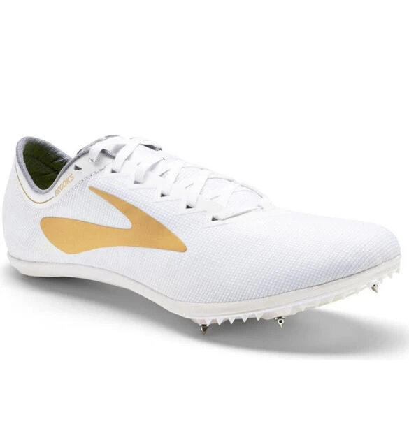 BROOKS Men’s Wire V5 (102 - White/Gold) 1 BROOKS Men’s Wire V5 (102 - White/Gold)